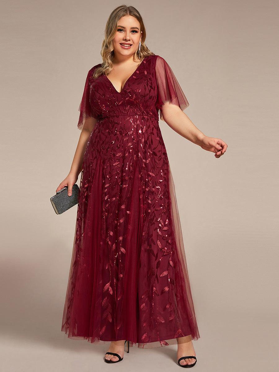pretty ASTRAL|Plus Size Floor Length Formal Evening Gowns for Weddings