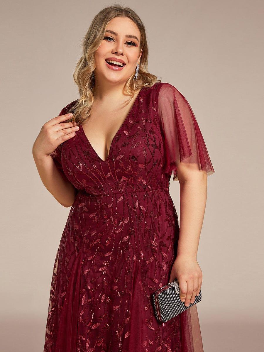 pretty ASTRAL|Plus Size Floor Length Formal Evening Gowns for Weddings