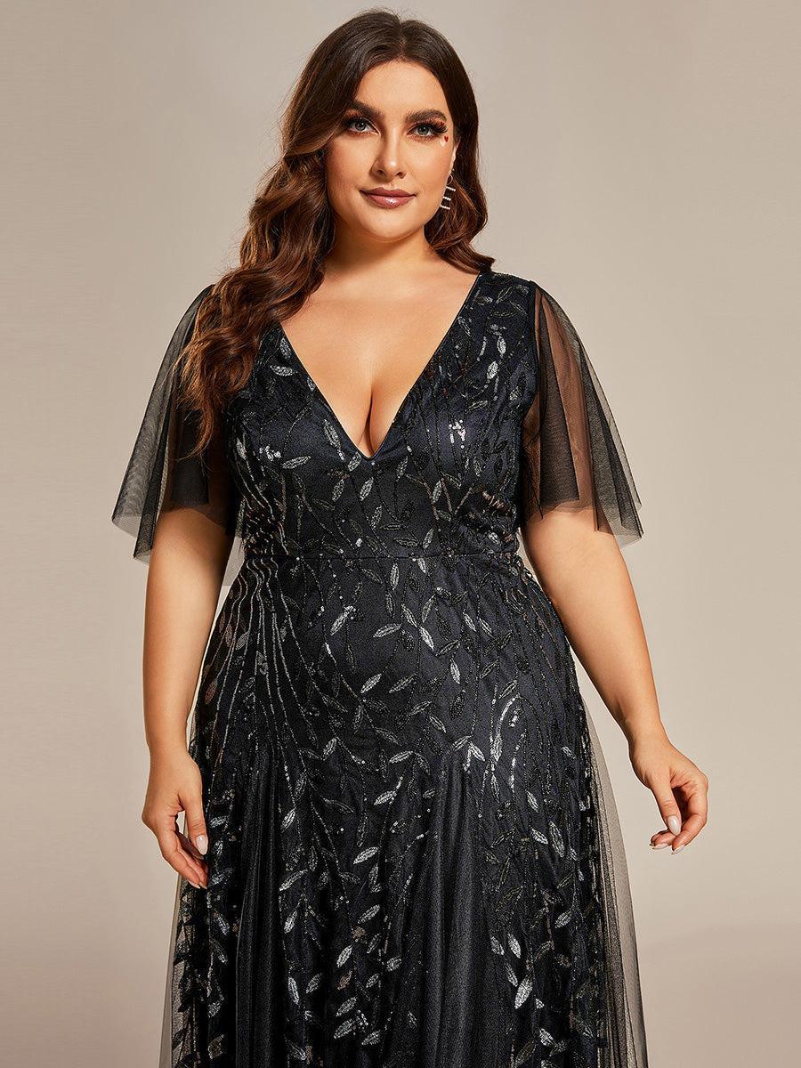pretty ASTRAL|Plus Size Floor Length Formal Evening Gowns for Weddings